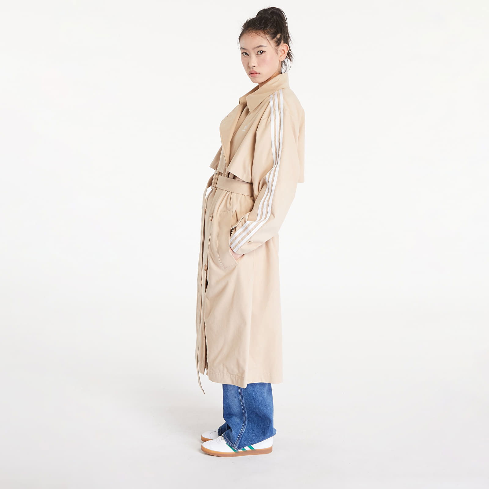 Trench Coat Twill Magic Beige W