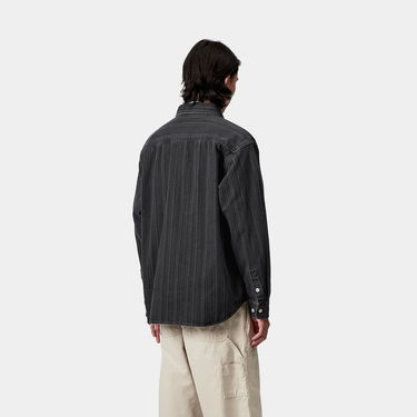 Košeľa Carhartt WIP Carhartt WIP Rylan Stripe Shirt Jacket Čierna | I035567_4, 1