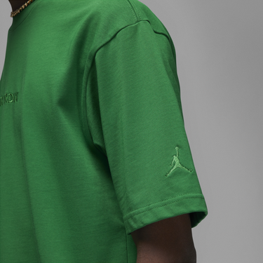 Tričko Jordan Wordmark T-Shirt Zelené | FJ1969-302, 3