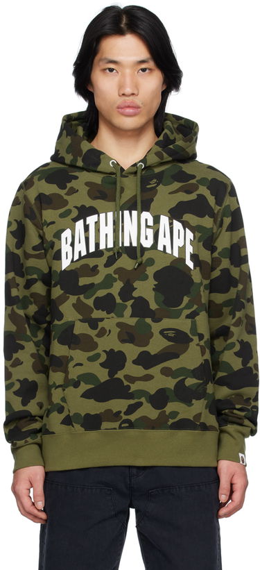 Mikina BAPE 1st Camo Hoodie Zelené | 001PPI801009M, 0