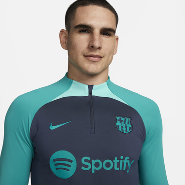 Tričko Nike Dri-FIT FC Barcelona Drill Tyrkysová | dz0840-438, 4