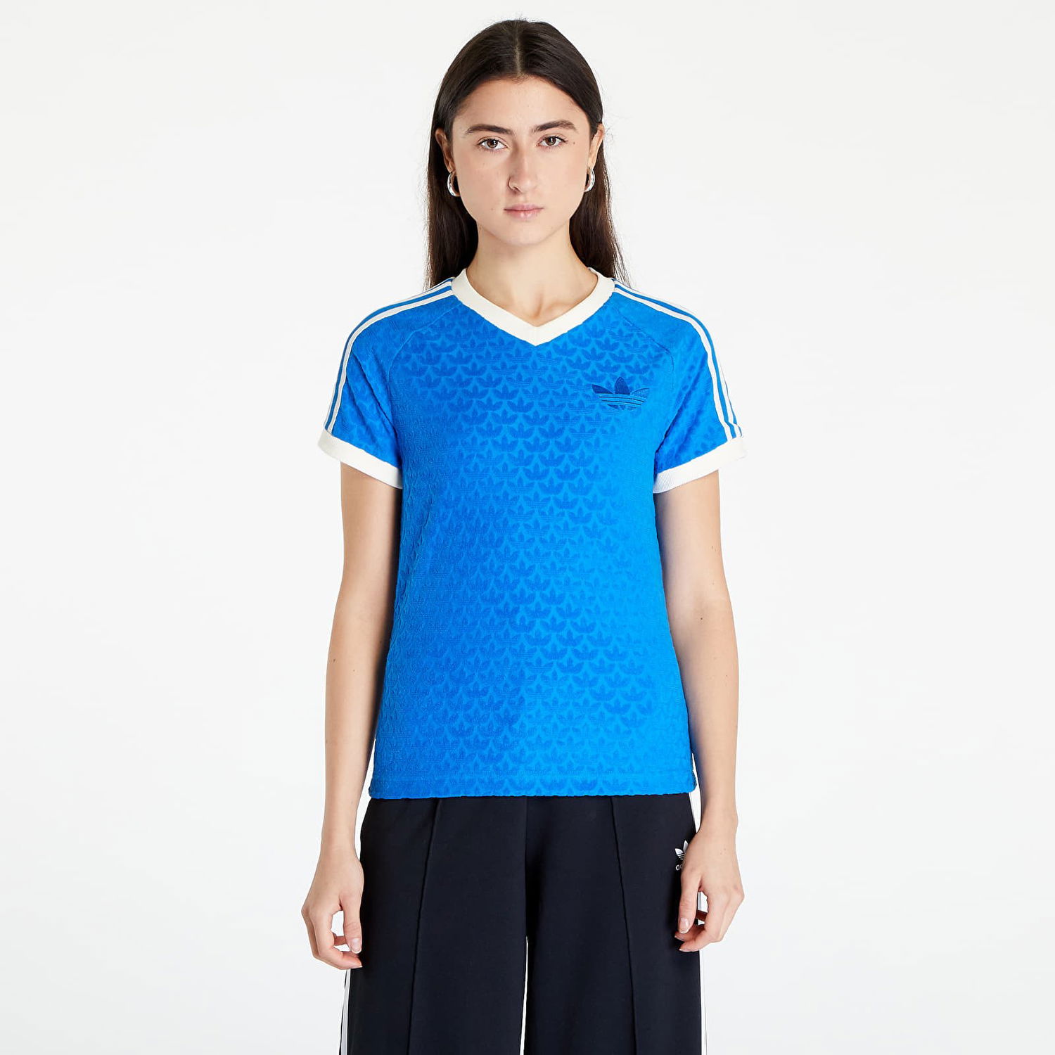 Tričko adidas Originals Adicolor 70s Monogram T-Shirt Modrá | IB2056, 0