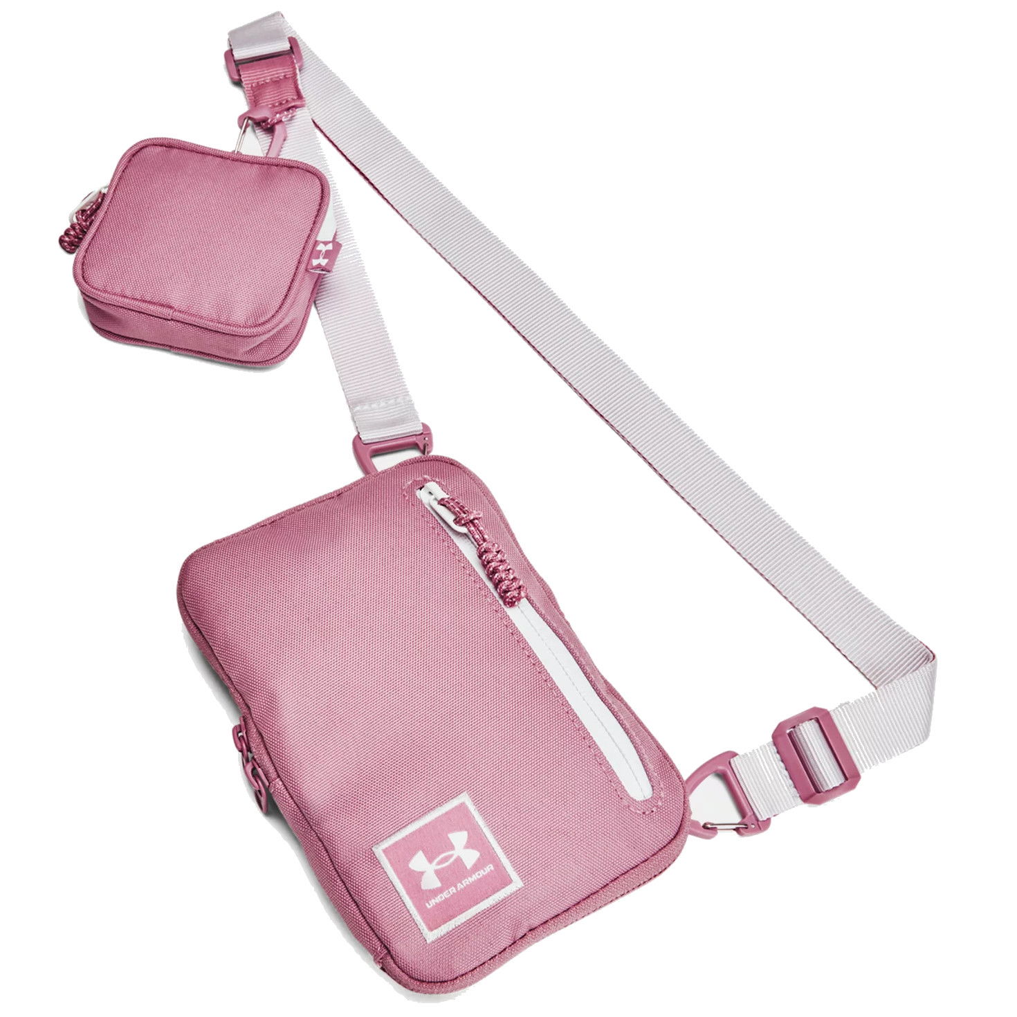 Taška cez rameno Under Armour Loudon Ripstop Crossbody Bag Ružová | 1376465-697, 0