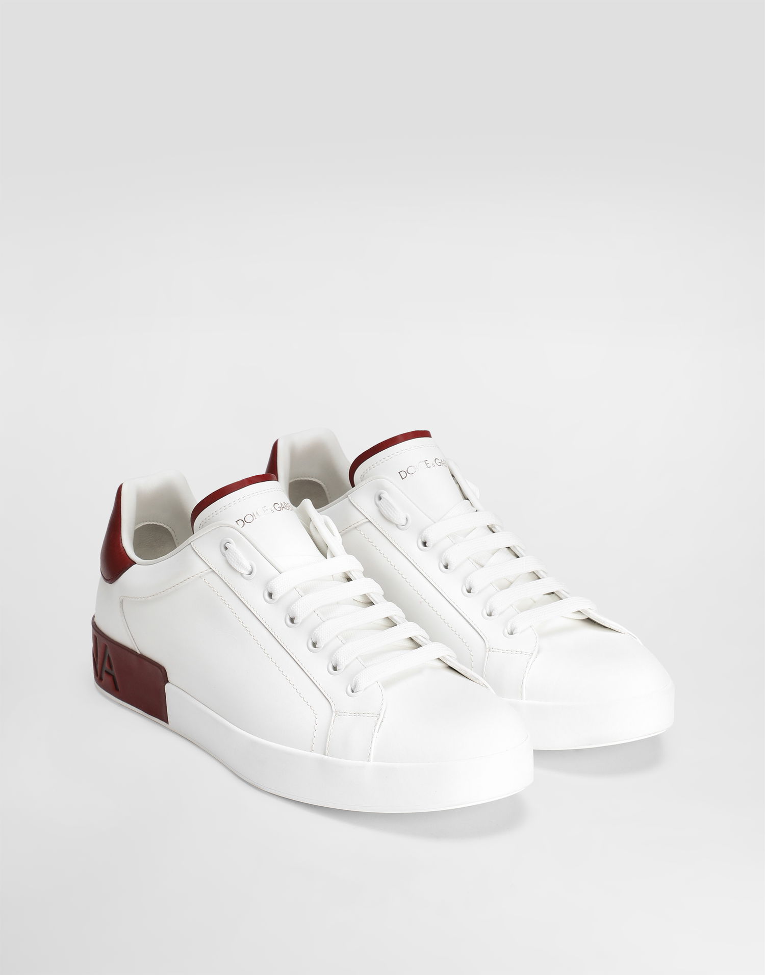 Tenisky a topánky Dolce & Gabbana Dolce & Gabbana Portofino Calfskin 41.5 Biela | CS2278A9U738W055, 1