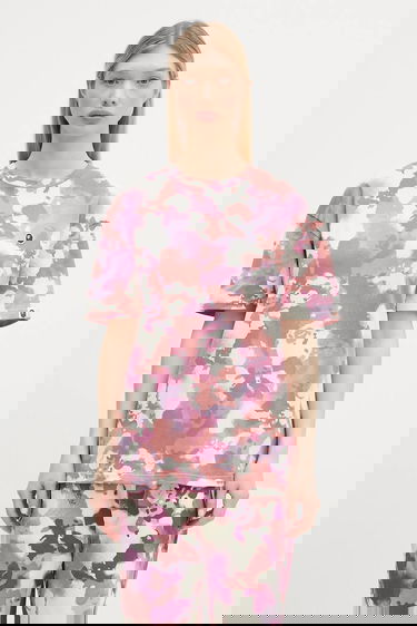 Tričko BAPE Oversized T-shirt Map Camo Rôznofarebný | 1L30209001, 0