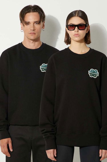 Mikina Filling Pieces Crewneck Sweatshirt Čierna | 74533921861, 0