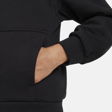 Mikina Nike Sportswear Club Fleece Full-Zip Hoodie Čierna | FD3004-010, 4