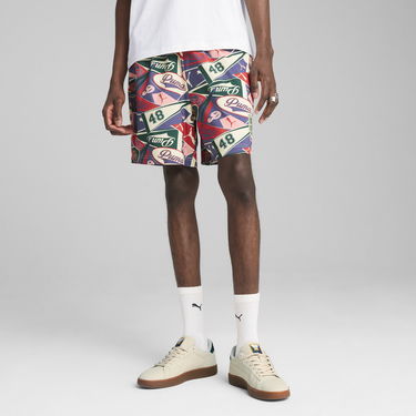 Šortky Puma SPORTS LEGACY Printed Relaxed Fit 6" Shorts Rôznofarebný | 629630_46, 0