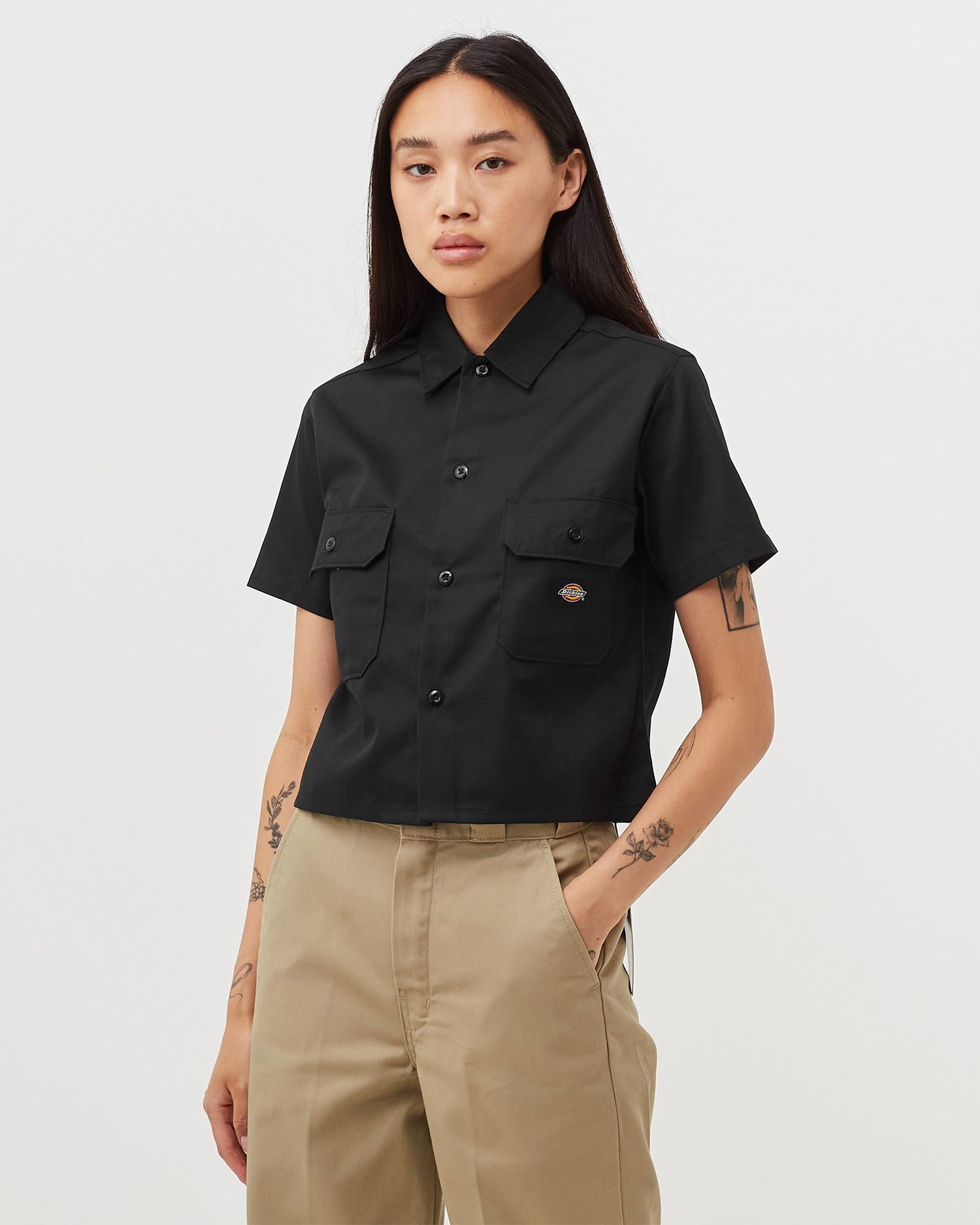Košeľa Dickies WORK SHIRT REC Čierna | 195438427892, 1