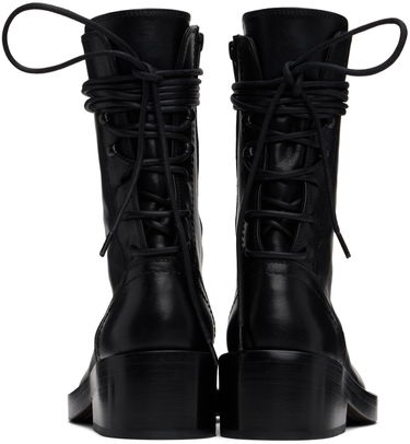 Oblečenie Ann Demeulemeester Ann Demeulemeester Henrica Leather Boots Čierna | 2201-W-A02-380-099, 1