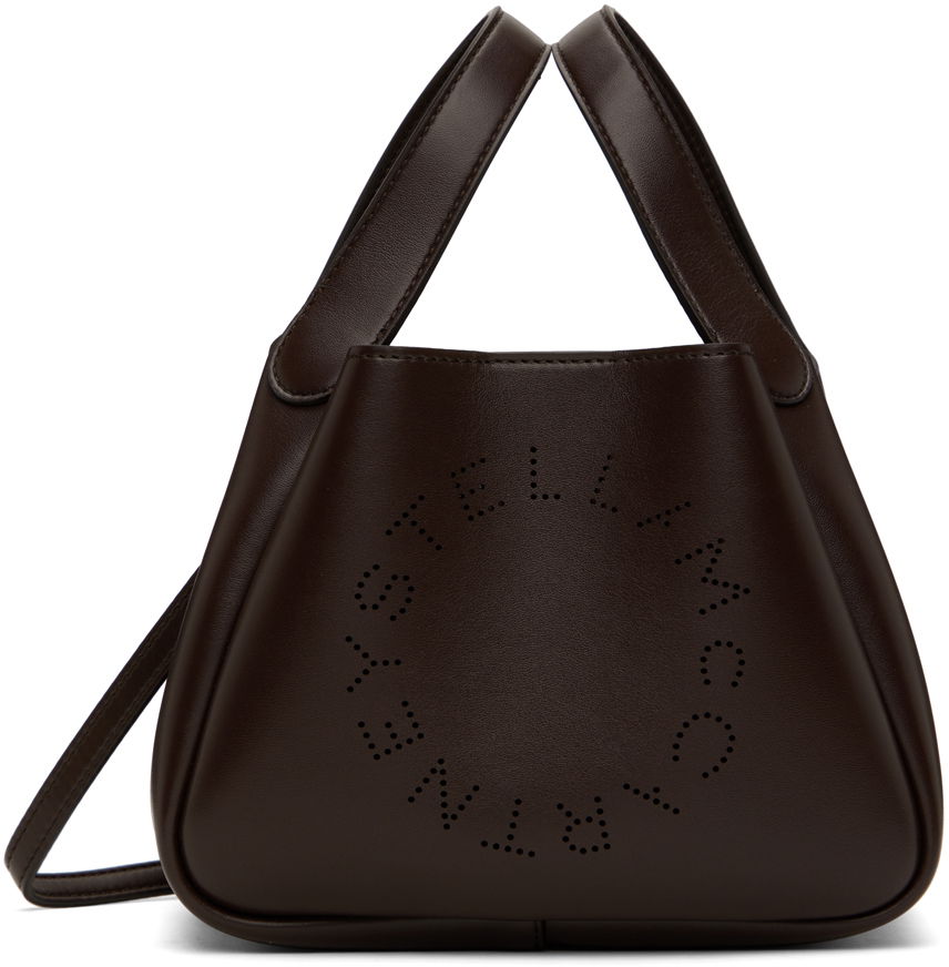 Stella McCartney Logo Crossbody Double Handle Bag