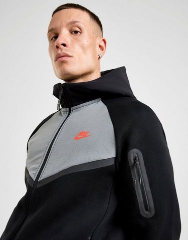 Mikina Nike Tech Mix Woven Hoodie Čierna | IH4302-010, 1
