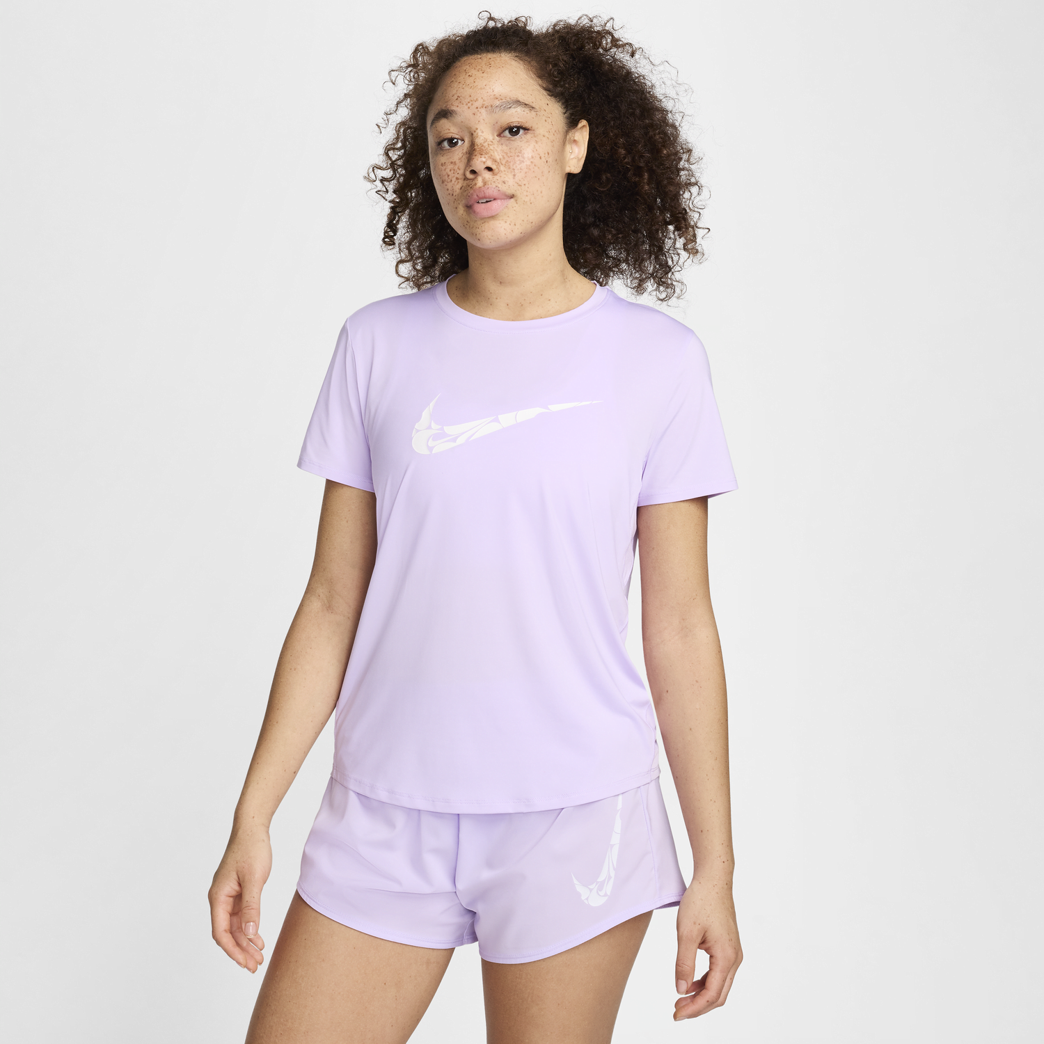 Tričko Nike Dri-FIT One Swoosh Fialová | FN2618-512, 0