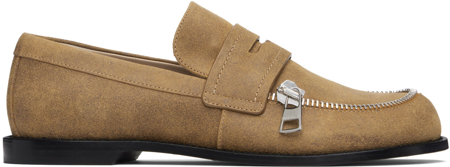 Tenisky a topánky JW Anderson JW Anderson Biker Zipper Loafers Hnedá | MC0001-LA0319, 0