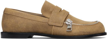 Tenisky a topánky JW Anderson JW Anderson Biker Zipper Loafers Hnedá | MC0001-LA0319, 0