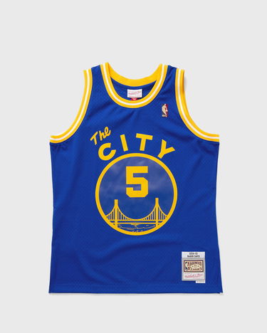 Dres Mitchell & Ness Mitchell & Ness Golden State Warriors 2004-05 Baron Davis #5 Swingman Jersey Modrá | JY10744-GSWROYA, 1