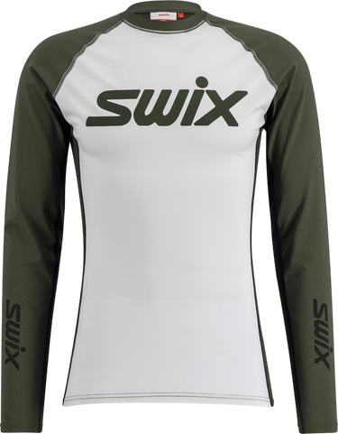 Tričko SWIX RaceX Dry Long Sleeve T-Shirt Biela | 10097-23-20001, 3