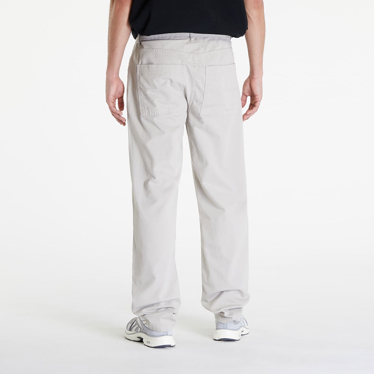 Nohavice Urban Classics Organic Skater Chino Pants Cloud Biela | TB6623-01325, 1