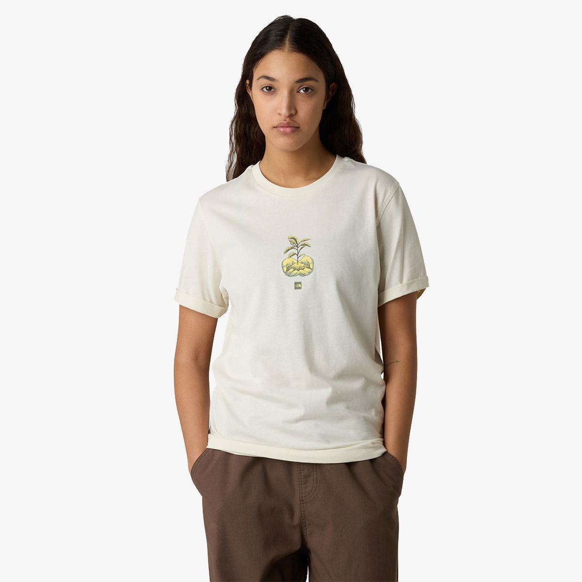 Tričko The North Face The North Face Connect Relaxed Graphic Short Sleeve T-Shirt Biela | NF0A8E41QLI1, 1