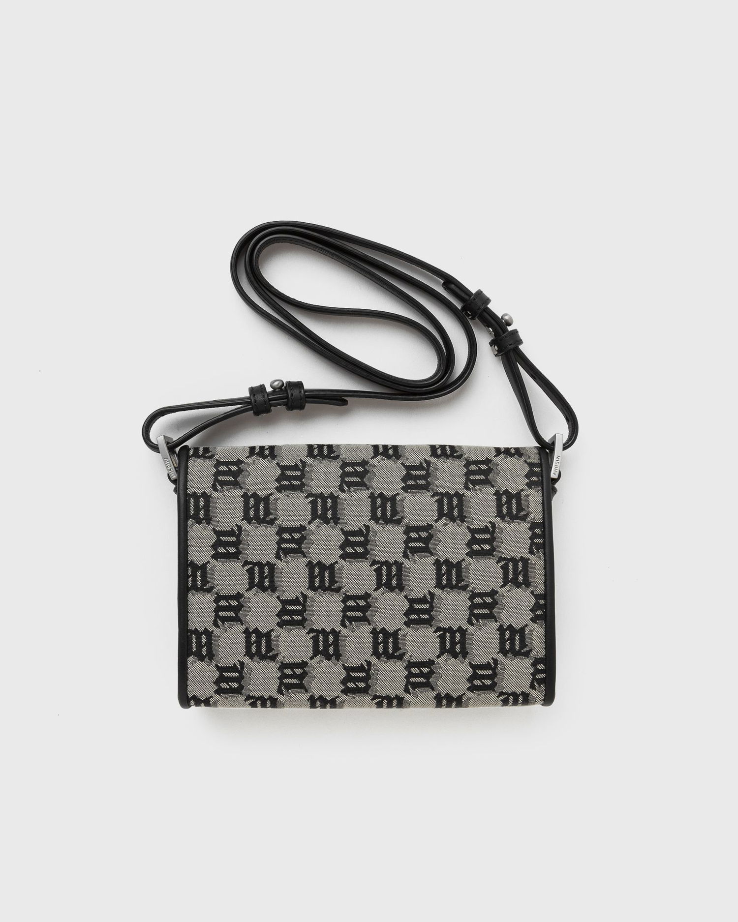 Kabelka MISBHV JACQUARD MONOGRAM PHONE POUCH Čierna | 5902898166415, 1
