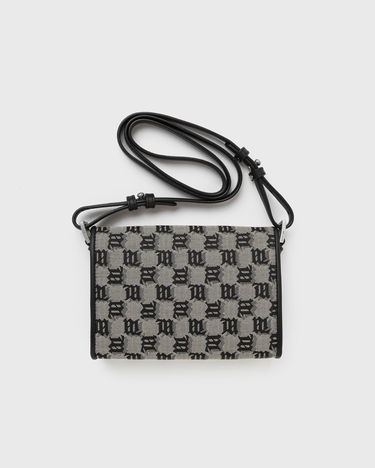 Kabelka MISBHV JACQUARD MONOGRAM PHONE POUCH Čierna | 5902898166415, 1
