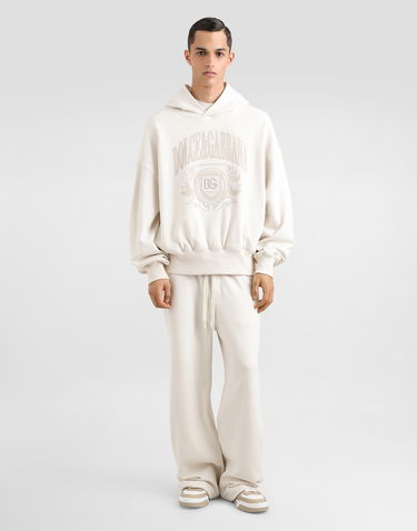 Tepláky Dolce & Gabbana Dolce & Gabbana Stretch Jersey Jogging Pants Biela | GVZ7AZG7O2JA4567, 1