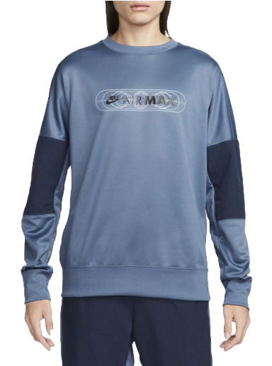 Mikina Nike Sportswear Air Max Crew Sweatshirt Modrá | fb1437-491