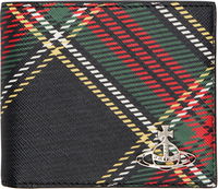 Vivienne Westwood Derby Classic Tartan Billfold Wallet