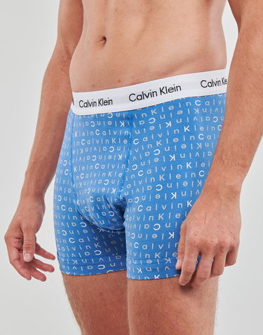 Boxerky CALVIN KLEIN Boxers  3-pack Modrá | 0000U2662G-H4Y, 2