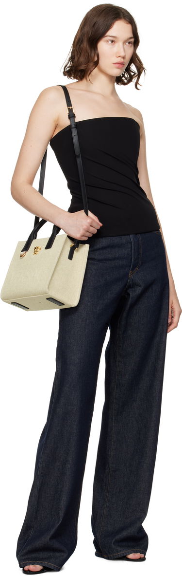 Tote bag Versace Versace 'La Medusa' Mini Tote Bag Béžová | 1020448_1A03494, 3