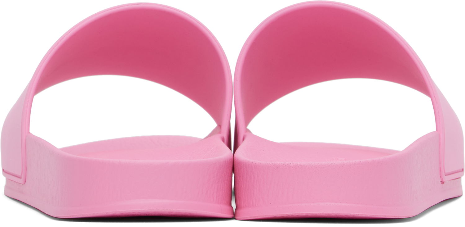 Tenisky a topánky Palm Angels Logo Pool Slides Ružová | PWIC013C99MAT0016868, 1