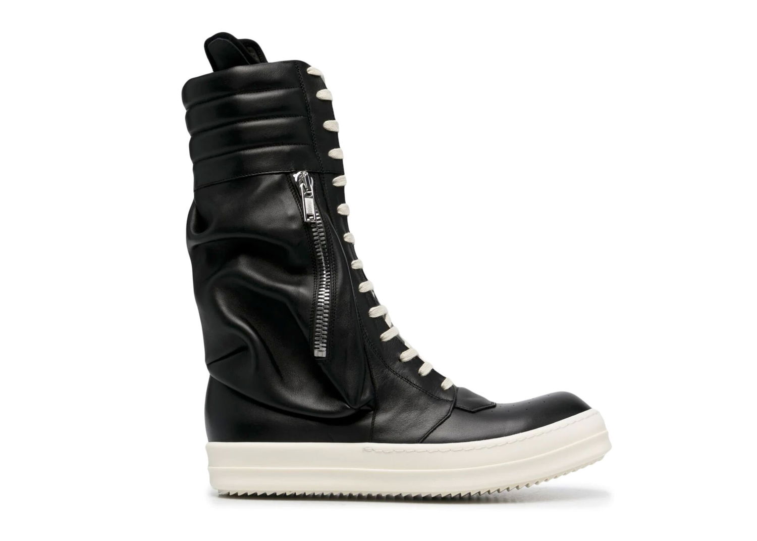 Tenisky a topánky Rick Owens Cargo Basket Leather Boots Čierna | RU21S6899 LPO 911, 0