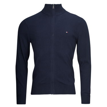 Sveter Tommy Hilfiger PIMA ORG CTN CASHMERE ZIP THRU Navy | MW0MW28050-DW5, 0