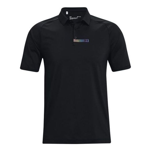Polo tričko Under Armour Rush Bonded Polo Shirt Čierna | 1366253-001