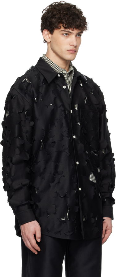 Košeľa Marni Marni Boxy Cut Out Shirt Čierna | CUMU0332S0 USR012, 1