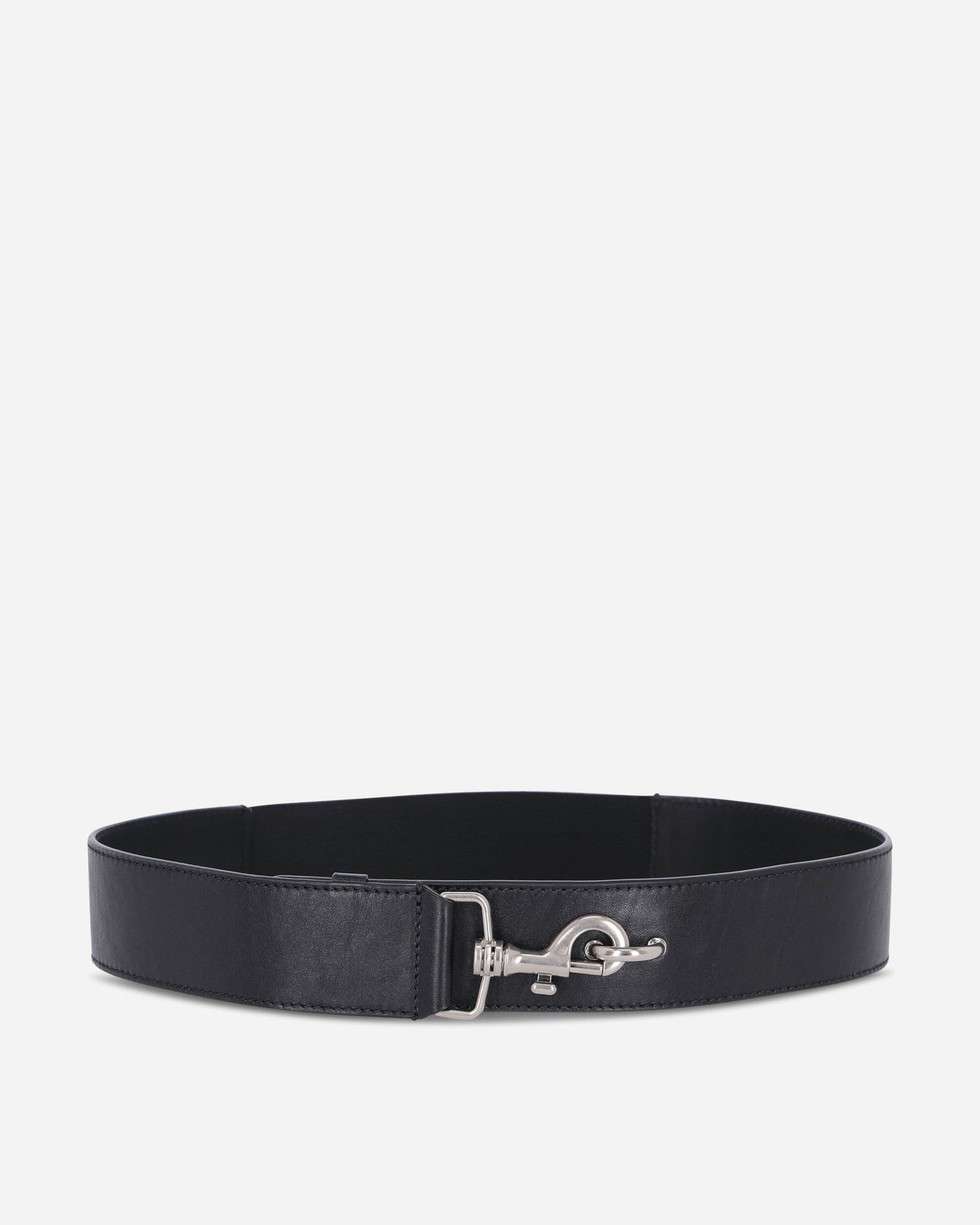 Opasok Dries Van Noten Elasticated Leather Belt Čierna | 252-021404-151 900, 1