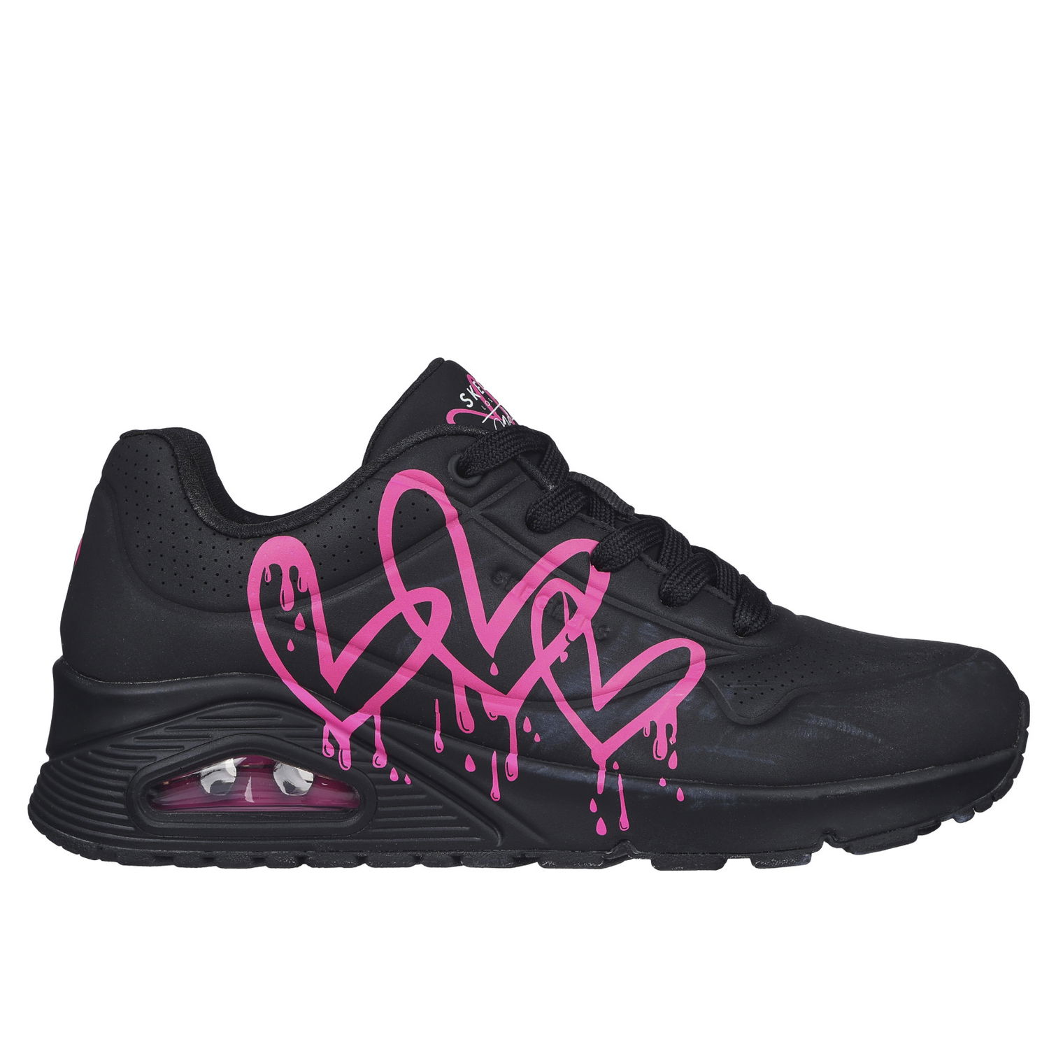 Tenisky a topánky Skechers Uno Čierna | 177980-BKPK, 0