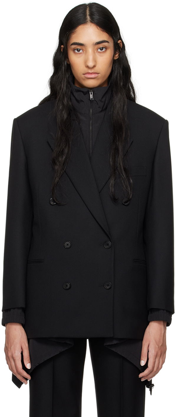 Trenčkot The Row Double-Breasted Blazer Čierna | 8162-W2859, 0