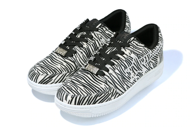 Tenisky a topánky BAPE Bape Sta Low "Zebra" Čierna | 1G30191005, 1