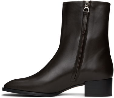 Oblečenie Aeyde Aeyde Lee Leather Boots Hnedá | A11-AB-NVAS40CH-0221-953-001, 2