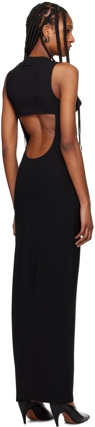 Šaty Jean Paul Gaultier Gaultier Cone Bra Maxi Dress Čierna | 24/25-F-RO122-J053-00, 2