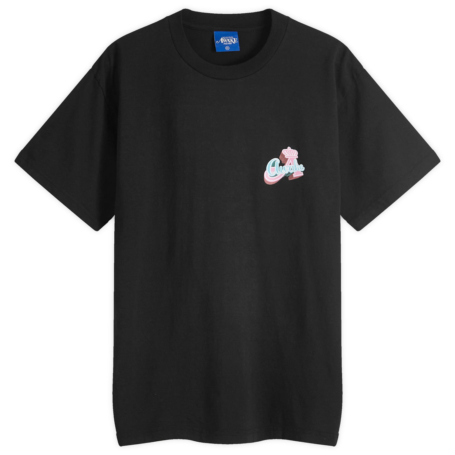 Tričko Awake NY Crown A T-Shirt Čierna | AWK-FW24-TS302-BLK, 0