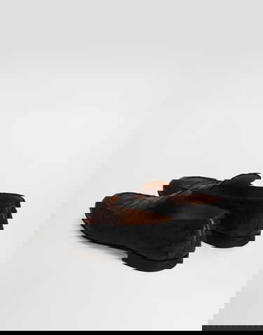 Doplnky Dolce & Gabbana Dolce & Gabbana Ostrich Leather Loafers Čierna | A50716AE43680999, 2