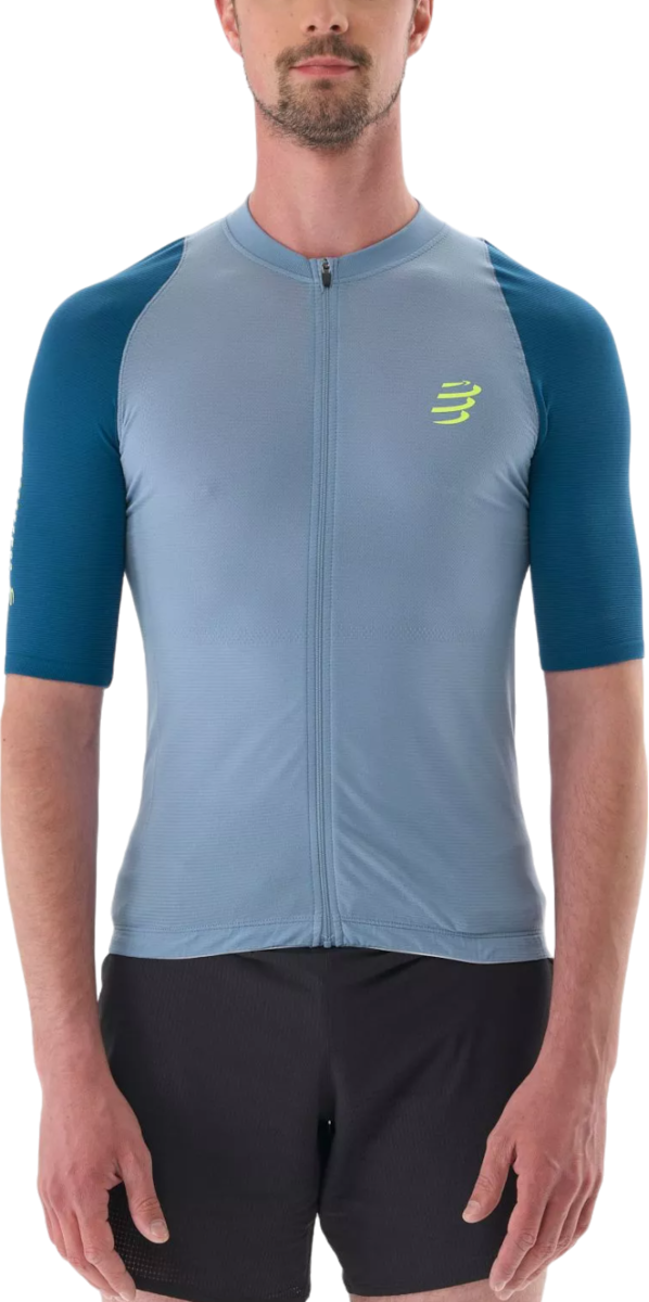 Tričko Compressport Trail Racing Postural Short Sleeve Top Modrá | atsm4905096l, 0