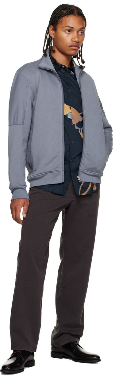 Mikina Paul Smith PS Paul Smith Zip Track Jacket Šedá | M2R-437Y-L21116-43D, 3