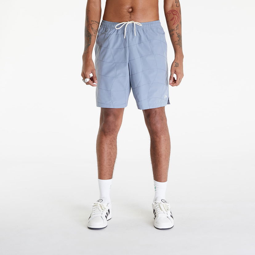 Šortky Dime Wave Quilted Shorts Modrá | DIMESP2437BLU