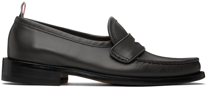 Oblečenie Thom Browne Thom Browne Pleated Varsity Loafers Čierna | MFL106A-L0081