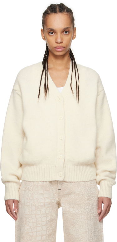 Sveter Jacquemus Jacquemus 'The Jacquemus' Cardigan Biela | 25E251KN622-2329, 0