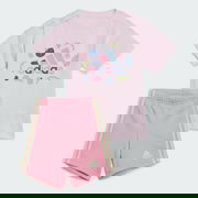 Essentials Allover Print T-Shirt and Shorts Set