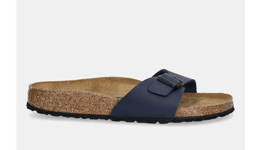 Tenisky a topánky Birkenstock Madrid BS Birko-Flor Narrow Fit Slide Sandal Navy | 1029797, 2